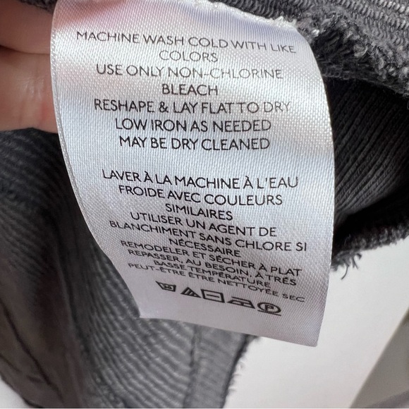 ANTHROPOLOGIE Pilcro Carbon Gray Belted Vest Size M - Picture 10 of 12